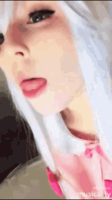 Cosplayer Lick GIF - Cosplayer Lick Tongue Out GIFs