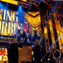 king corbin wwe smack down entrance wrestling