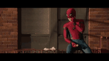 Peter Spiderman GIF - Peter Spiderman Chill GIFs