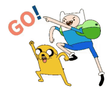 Adventure Time Finn And Jake GIF - Adventure Time Finn And Jake Go GIFs