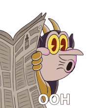 ooh henchman the cuphead show wow surprised ooh henchman the cuphead show wow surprised