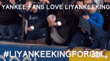 liyankeeking22 liyankeeking supermaddix64 yankees fans