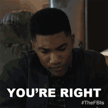 Youre Right Special Agent Andre Raines GIF - Youre Right Special Agent Andre Raines Fbi International GIFs
