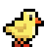 Chick Pixel Sticker