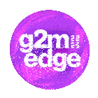 a purple button that says g2m25 edge