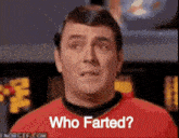 Star Trek Who Farted GIF - Star Trek Who Farted Funny GIFs