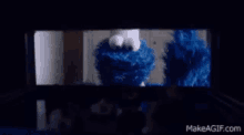 Cookie Monster Waiting GIF - Cookie Monster Waiting Baking Cooking GIFs