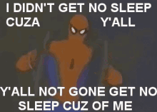 No Sleep Spiderman GIF