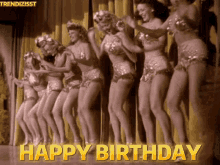 Happy Birthday Dancing Girls GIF - Happy Birthday Dancing Girls Birthday GIFs