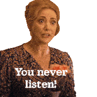 You Never Listen Mary Sticker - You Never Listen Mary Son Of A Critch Stickers