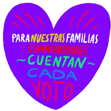 every vote counts count every vote para nuestras familias communidades communities