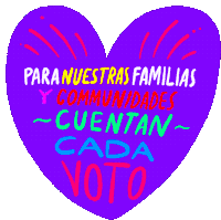 Every Vote Counts Count Every Vote Sticker - Every Vote Counts Count Every Vote Para Nuestras Familias Stickers
