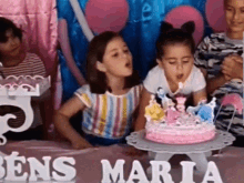 birthday girl fight girls cake