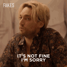 Its Not Fine Im Sorry Tryst GIF - Its Not Fine Im Sorry Tryst Fakes GIFs