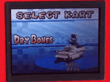 Dry Bones Mario Kart GIF - Dry Bones Mario Kart Mario Kart Ds GIFs
