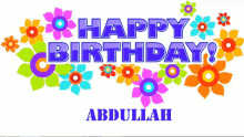 Abduliha Name GIF - Abduliha Name Happy Birthday GIFs
