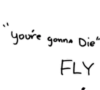 Youre Gonna Die Fly Veefriends Sticker - Youre Gonna Die Fly Veefriends What Is The Meaning Of Life Stickers