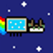 Nyan Kaito Nyan Cat GIF - Nyan Kaito Nyan Cat Chat Perdu GIFs