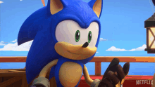 Satisfied Sonic The Hedgehog GIF