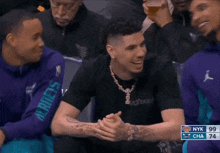 Lamelo Hornets GIF - Lamelo Hornets Laughing GIFs
