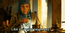 Olenna Tyrell Tyrell GIF - Olenna Tyrell Tyrell Gay GIFs