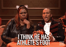 I Think He Has Athletes Foot GIF - I Think He Has Athletes Foot Bully GIFs