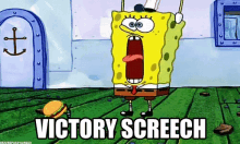 Victoryscreech Spongebob GIF - Victoryscreech Spongebob GIFs