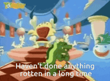 King Koopa Havent Done Anything Rotten In A Long Time GIF - King Koopa Havent Done Anything Rotten In A Long Time Super Mario World GIFs