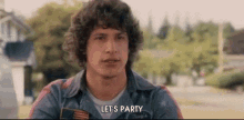 Lets Party Andy Sandberg GIF - Lets Party Andy Sandberg GIFs