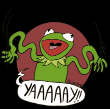 Yay Cheering GIF - Yay Cheering Kermit GIFs