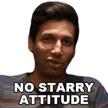 no starry attitude kanan gill dont be a star dont be extra be normal