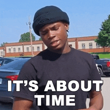Its About Time Kanel Joseph GIF - Its About Time Kanel Joseph Time Has Come GIFs