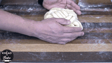 Shaping The Dough A Knead To Bake GIF - Shaping The Dough A Knead To Bake Preparing The Dough GIFs