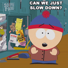 Can We Just Slow Down Stan Marsh GIF - Can We Just Slow Down Stan Marsh South Park GIFs