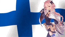 Mistreating Finland GIF - Mistreating Finland Flag GIFs