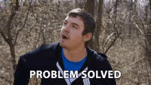Problem Solved Brandon Delphy GIF - Problem Solved Brandon Delphy Its Done GIFs