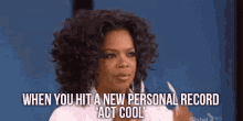 When You Hit A New Personal Record GIF - Record Personal Record Act Cool GIFs