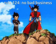 Rule 124 No GIF - Rule 124 No Bad Business GIFs