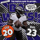Baltimore Ravens (23) Vs. Cleveland Browns (20) Post Game GIF - Nfl National Football League Football League GIFs