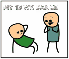 Funny Dance Cyanide And Happiness GIF - Funny Dance Cyanide And Happiness Silly GIFs