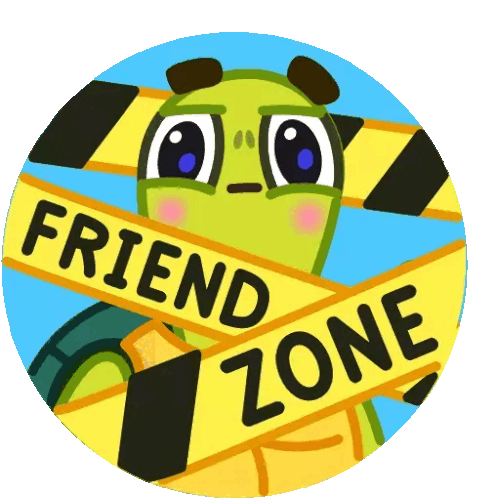 Friend Zone Nonovio Sticker - Friend Zone Nonovio Bobby The Turtle Stickers