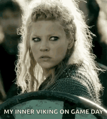 Viking Vikingwomen GIF - Viking Vikingwomen Lagertha GIFs