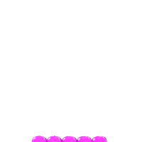 a row of purple question marks floating in the air on a white background