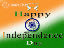 Happy Independence Day Celebrating GIF - Happy Independence Day Celebrating Flag GIFs