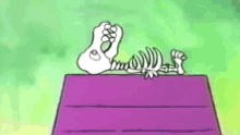 Snoopy Bones GIF