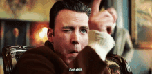 Eat Shit Chris Evans GIF - Eat Shit Chris Evans Knives Out GIFs