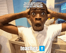 Low Quality School Projects Black Guy GIF