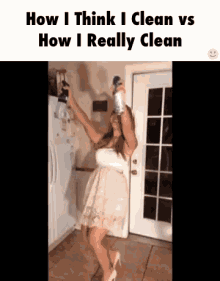 Lol True GIF - Cleaning How I Think I Clean How I Really Clean GIFs