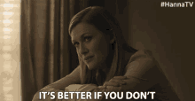Its Better If You Dont Mireille Enos GIF