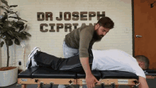 Back Treatment Dr Joseph Cipriano Dc GIF - Back Treatment Dr Joseph Cipriano Dc Press On Spine GIFs